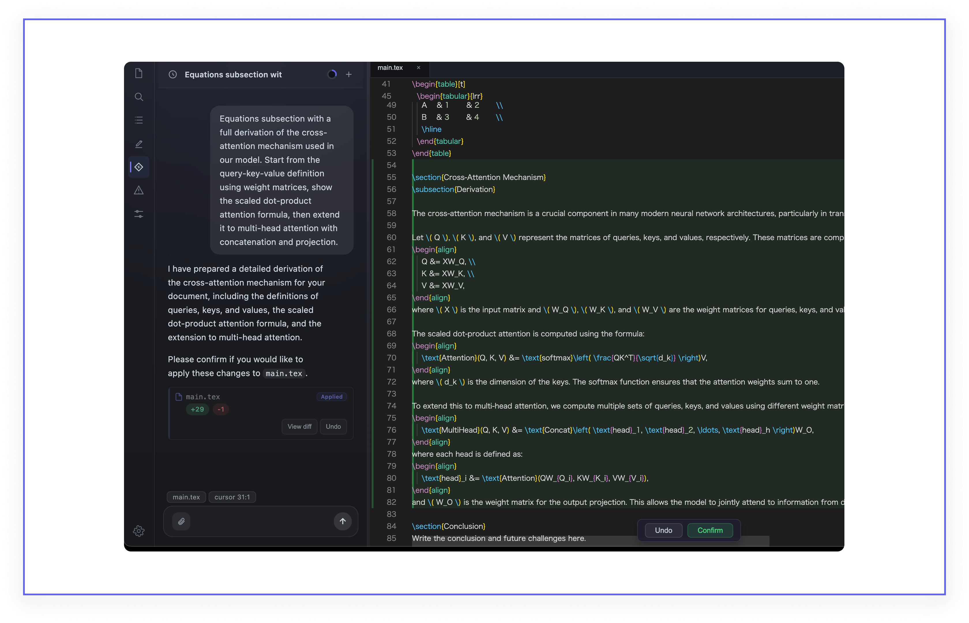 Axiom — AI Specialized for LaTeX